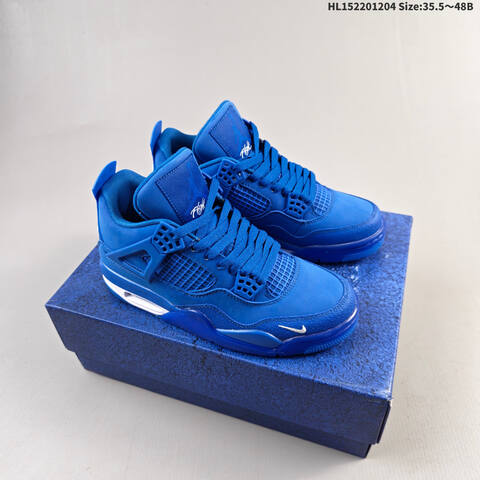 Nigel Sylvester x Air Jordan 4 OG Brick By Brick BIKE AIR JORDAN 4 Aj4 Lifestyle (BS-67540)