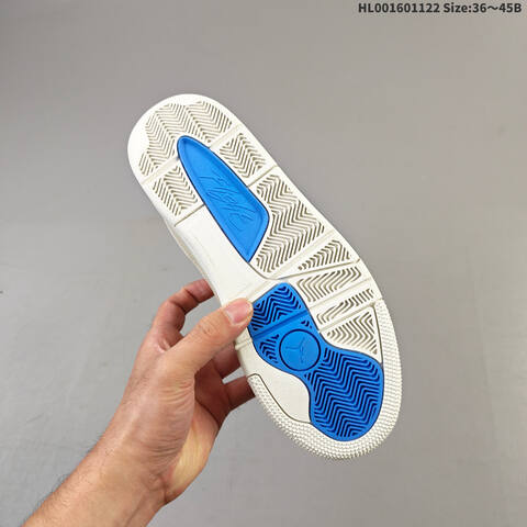 Air Jordan 4 Retro Flight Court AIR JORDAN 4 Aj4 Lifestyle (BS-67727)