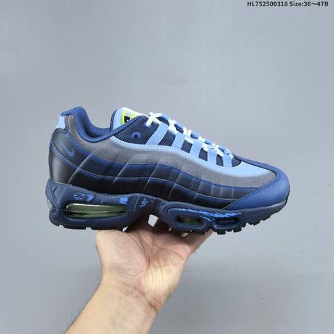 Nike Air Max 95 Undefeated Sail Black Red Green EU 36-47 Sneaker - Unisex (BS-61268)
