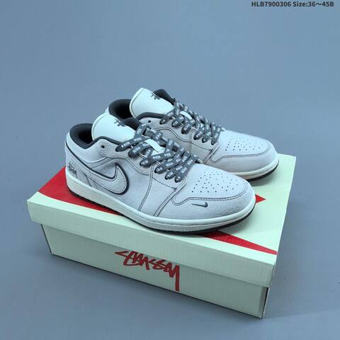 Nike Air Jordan 1 Low Lifestyle (BS-66618)