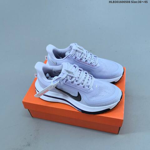 Nike Pegasus Premium Airscape White Black Grey EU 36-45 Running Shoe - Unisex (BS-60456)