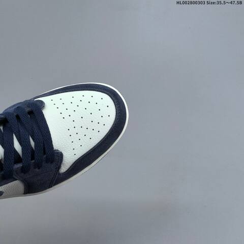 Air Jordan 1 Low Obsidian Suede AIR JORDAN 1 Aj1 Lifestyle (BS-66625)