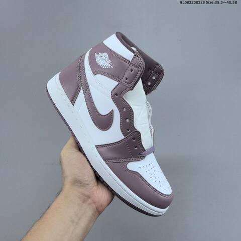 Air Jordan 1 High OG Mauve AIR JORDAN 1 Aj1 Lifestyle (BS-66655)