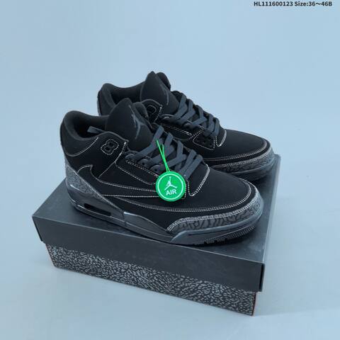 Nike Air Jordan 3 Retro AIR JORDAN FN0344-999 36 36 5 37 5 38 38 5 39 4 Lifestyle - Women's (BS-66862)