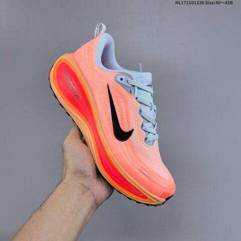 Nike Vomero Plus ReactX Air Zoom Peach Light Blue Orange Black EU 40-45 Running Shoe - Men's (BS-62316)