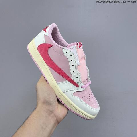 Travis Scott x Air Jordan 1 Low AIR JORDAN 1 Aj1 Lifestyle (BS-66808)