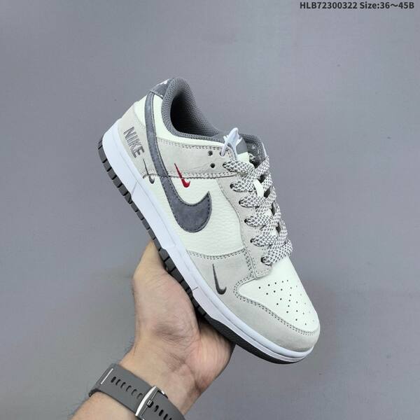 Nike Dunk SB Low off white light grey dark grey red white EU 36-45 skate shoe