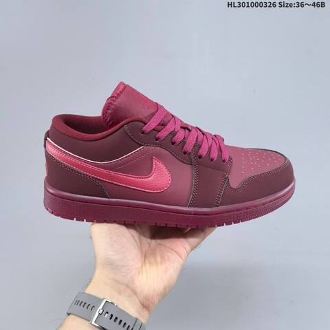 Air Jordan 1 Low Valentine s Day AIR JORDAN 1 Aj1 Lifestyle (BS-66436)