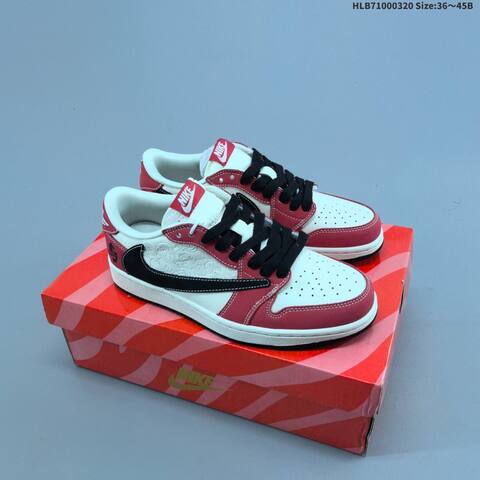 Nike Air Jordan 1 x Travis Scott AIR JORDAN DIY Lifestyle (BS-66488)