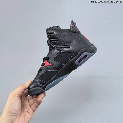 Air Jordan 6 Retro Infrared White AIR JORDAN 6 Aj6 Lifestyle (BS-66444)