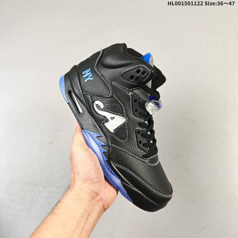 Awake NY x Air Jordan 5 Retro Racer Blue AIR JORDAN 5 Aj5 5 Awake NY Jord Lifestyle (BS-67733)