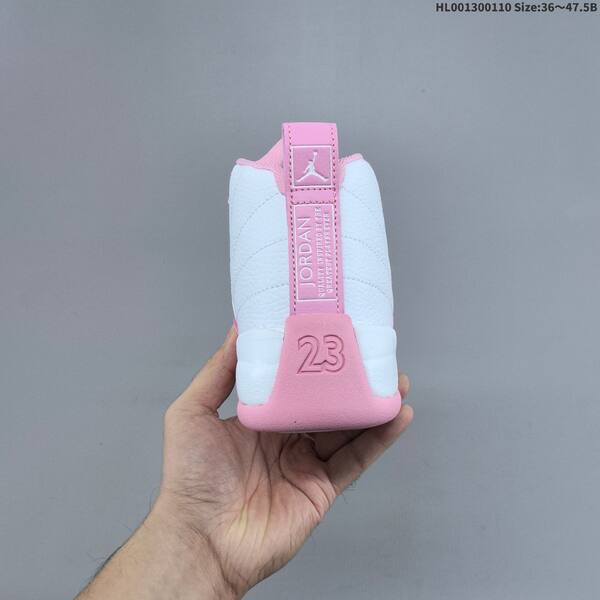 Jordan Air Jordan 12 Retro white pink 36 47 5 basketball lifestyle