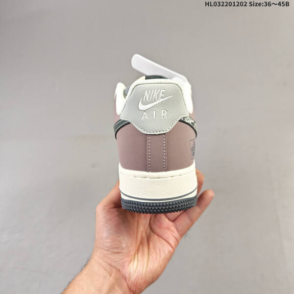 Nike Air Force 1 07 LV8 QW5606-271 off white grey brown EU 36-45 sneaker
