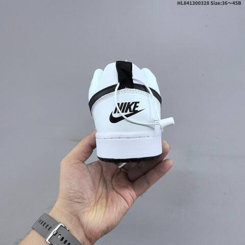 Nike Court Borough Low 2 White Black EU 36-45 Skate Shoe - Unisex (BS-61080)
