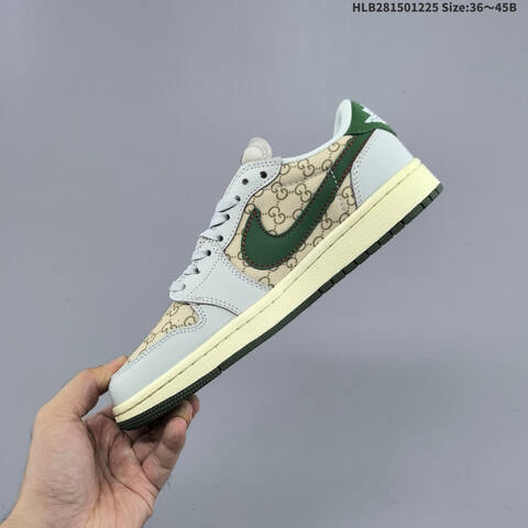 Nike Air Jordan 1 x Travis Scott AIR JORDAN DIY Lifestyle (BS-67280)