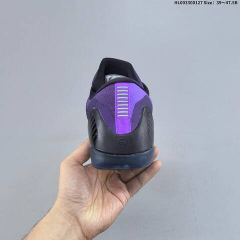 Nike Kobe 9 Elite Low Protro Moonwalker Purple Black Silver Blue EU 39-47 5 Basketball Shoe - Unisex (BS-61725)