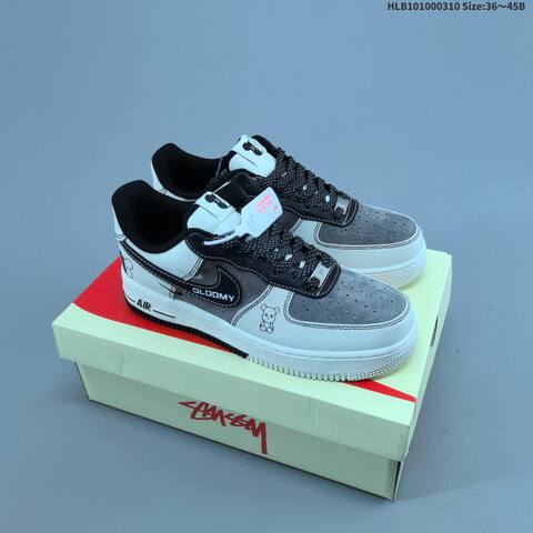 Nike Air Force 1 07 LV8 Off White Black Red EU 36 45 Sneaker EU 36-45 - Unisex (BS-61398)