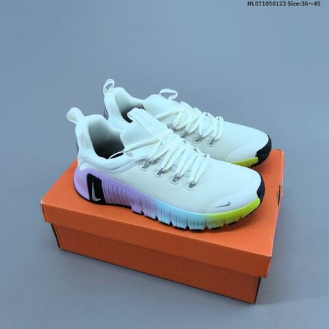 Nike Free Metcon 6 FJ7127-701 White Grey Pink Blue Black EU 36-45 Training Shoe - Unisex (BS-61799)