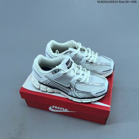 Nike Zoom Vomero 5 Grey White Black Light Green EU 36-45 Running Shoe - Unisex (BS-60317)