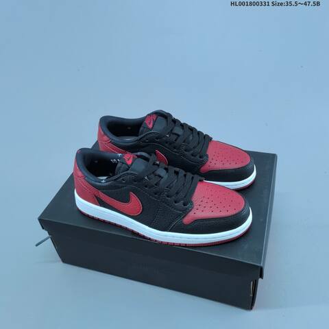 Air Jordan 1 Low OG Banned X AIR JORDAN 1 Aj1 Lifestyle (BS-66392)