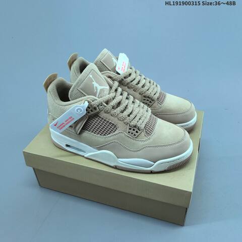 Air Jordan 4 Retro Cozy Girl AIR JORDAN 4 Aj4 Lifestyle (BS-66528)