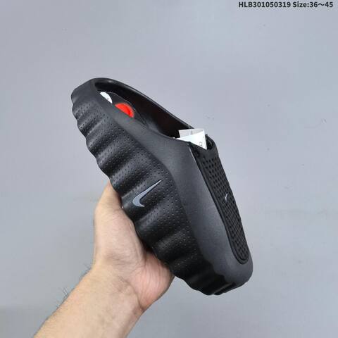 Nike Mind 001 Black Grey Red EU 36-45 Slides - Unisex (BS-61234)