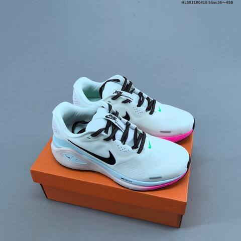Nike Zoom Structure 26 White Black Blue EU 36-45 Running Shoe - Unisex (BS-60698)