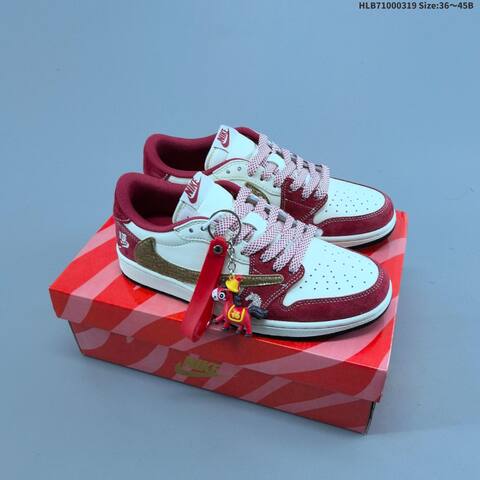Nike Air Jordan 1 x Travis Scott AIR JORDAN DIY Lifestyle (BS-66499)