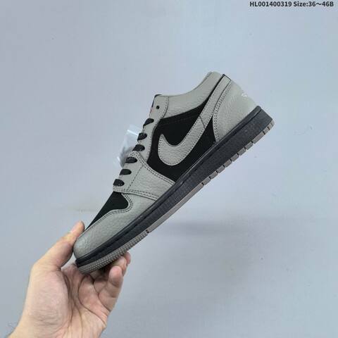 Air Jordan 1 Low Olive Grey AIR JORDAN 1 Aj1 1 Jordan Brand Lifestyle (BS-66495)