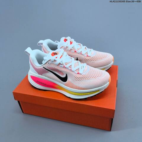 Nike Zoom Vomero 18 White Light Blue Black EU 36-45 Running Shoe - Unisex (BS-61472)