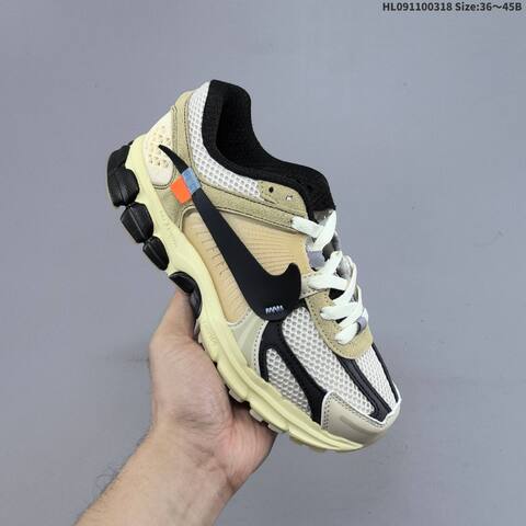 Nike Zoom Vomero 5 Beige Black Cream Orange Blue EU 36-45 Running Shoe - Unisex (BS-61274)