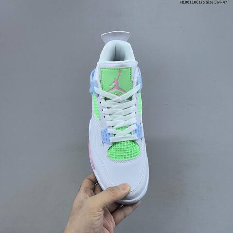 Air Jordan 4 Retro Valentine s Day AIR JORDAN 4 Aj4 4 IB7069-100 202 Lifestyle (BS-66834)