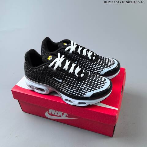 Nike Air Max Plus TPU Blue White Black EU 40-46 Running Shoe - Men's (BS-62630)