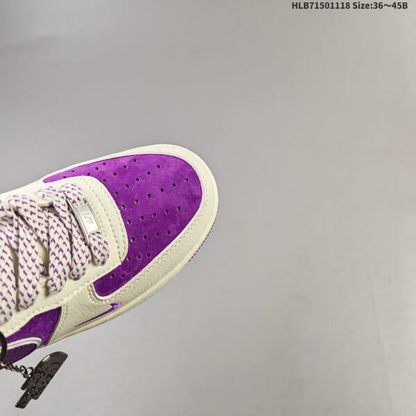 Nike Air Force 1 07 LV8 off white purple EU 36 45 sneaker EU 36-45
