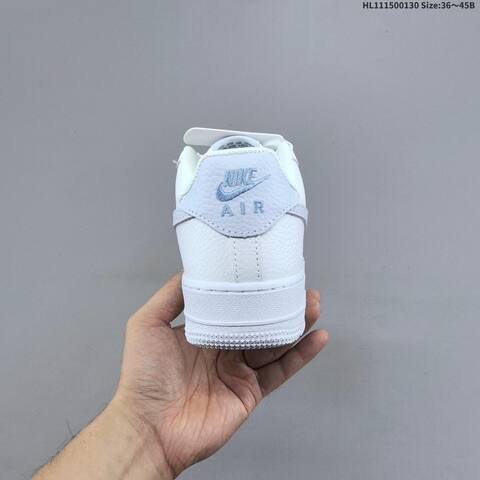 Nike Air Force 1 07 HV2511 100 White Light Blue EU 36 45 Sneaker EU 36-45 - Unisex (BS-61634)