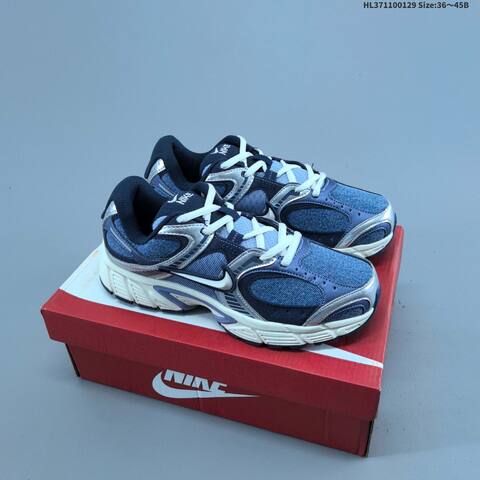 Nike V5 RNR White Silver Light Blue EU 36-45 Running Shoe - Unisex (BS-61680)
