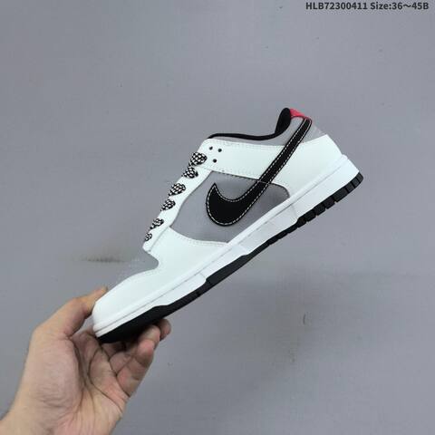 Nike Dunk SB Low White Grey Black Red EU 36-45 Skate Shoe - Unisex (BS-60820)