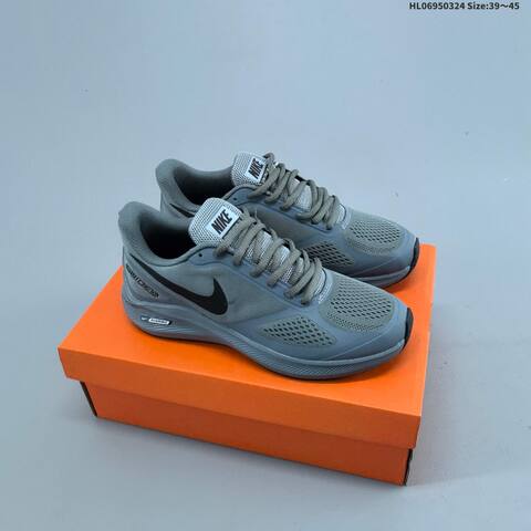 Nike Air Zoom Winflo 7X Black White Grey EU 36-45 Running Shoe - Unisex (BS-61136)