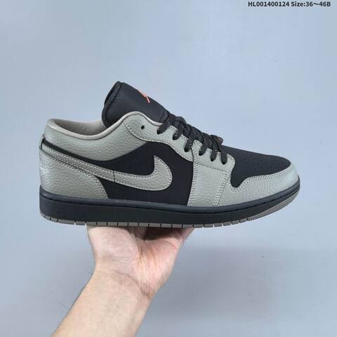 Air Jordan 1 Low Olive Grey AIR JORDAN 1 Aj1 1 Jordan Brand Lifestyle (BS-66857)