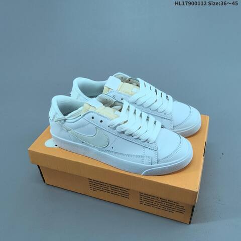 Nike Blazer Low 77 Jumbo White Light Pink Light Purple Sail EU 36-45 Skate Shoe - Unisex (BS-62033)