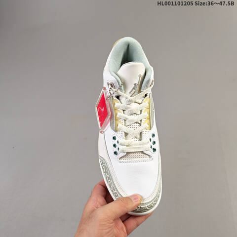 Air Jordan 3 Retro Craft Ivory AIR JORDAN 3 Aj3 Lifestyle (BS-67521)