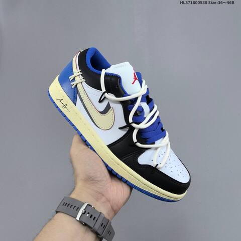 Off-White Nike Air Jordan 1 Low Brown Mocha Lifestyle (BS-60061)