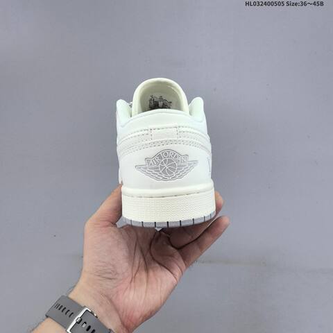 Nike Air Jordan 1 Low Off White Light Grey EU 36-45 Sneaker - Unisex (BS-60510)