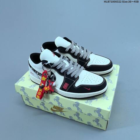 Air Jordan 1 Low AIR JORDAN 1 3D LX1988-826 Lifestyle (BS-66479)