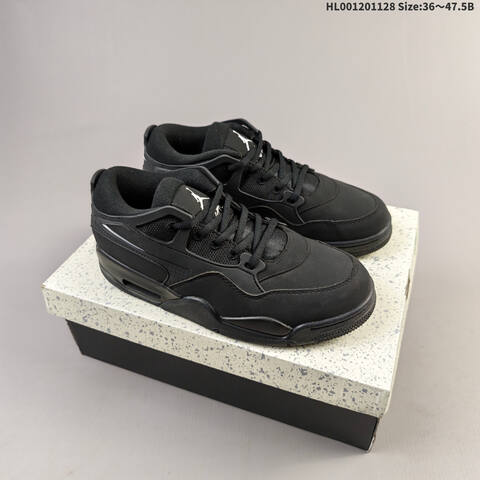 Air Jordan 4 RM Black Cat AIR JORDAN 4 Aj4 Lifestyle (BS-67640)
