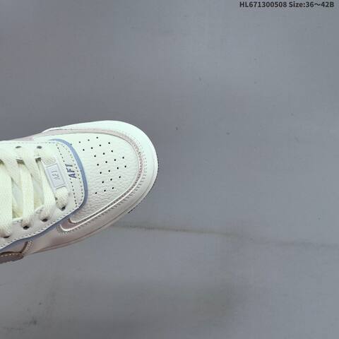 Nike WMNS Air Force 1 Shadow Sail Light Blue Pink Dark Brown EU 36-42 Sneaker - Unisex (BS-60435)