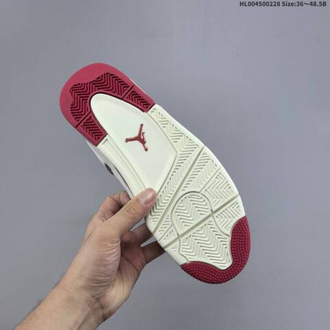 Air Jordan 4 Retro Sierra Red WMNS AIR JORDAN 4 Aj4 Lifestyle (BS-66663)