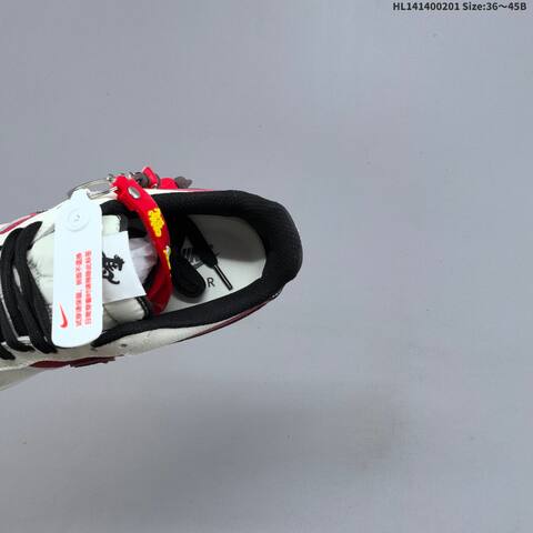 Nike Air Force 1 Low White Red Black Gold EU 36-45 Sneaker - Unisex (BS-61597)