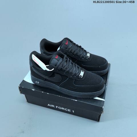 Nike Air Force 1 07 White Silver Light Blue EU 36-45 Sneaker - Unisex (BS-60541)