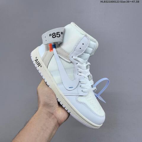 Off-White x Nike Air Jordan 1 Retro High OG Lifestyle (BS-66863)